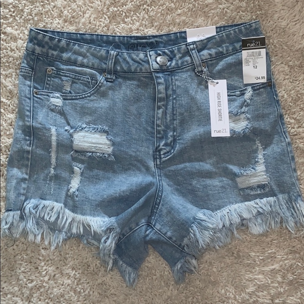 NWT Rue21 High Rise Shorts